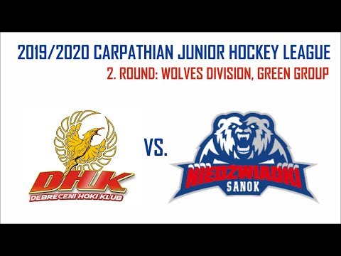 2019/2020 CJHL U14 2.ROUND: Debreceni Hoki Klub - STS UKS Niedzwiadki MOSiR Sanok