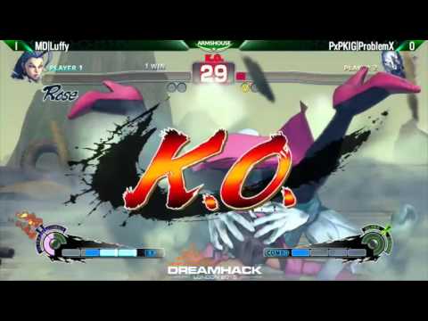 USFIV - Luffy [Rose] x ProblemX [Seth] - Dreamhack 2015