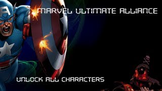 Marvel Ultimate Alliance How to Unlock all Characters