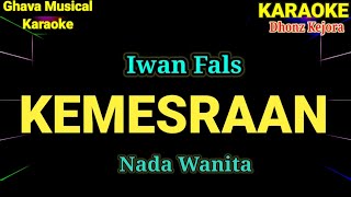 Download lagu KEMESRAAN - Iwan Fals ( Karaoke Pop ) Nada Wanita mp3