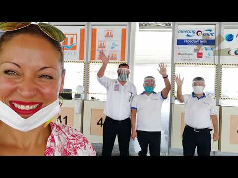 Türkei-Urlaub 2020: Hatice gibt uns eine Führung am Flughafen Antalya
