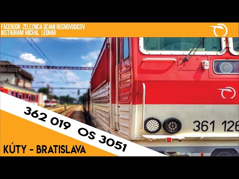 TimeLapse Cabview  |   Os 3051 Kúty - Bratislava