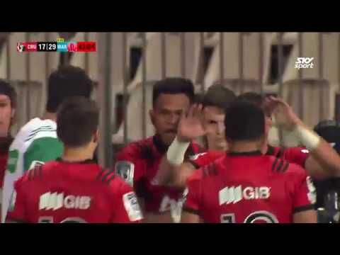 ROUND 13 HIGHLIGHTS: Crusaders v Waratahs - 2018