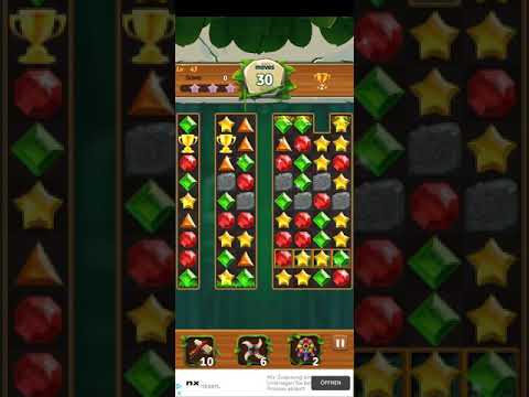 Jewels Jungle 💎 - Jewels & Gems Match 3 Puzzle 2020 Level 43 ⭐⭐⭐  no Booster 👑  Android Gameplay ✅