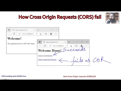 How Cross Origin Requests (CORS) Fail | CORS with ASPNET Core