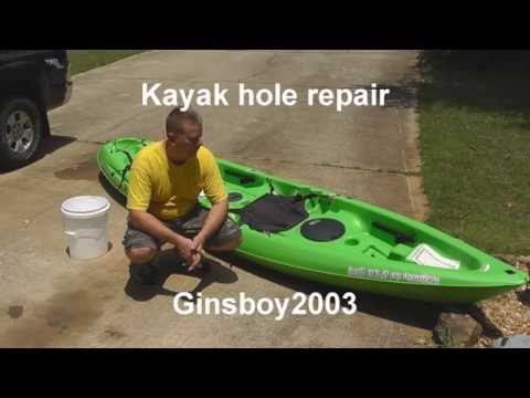 Kayak Hole Repair!
