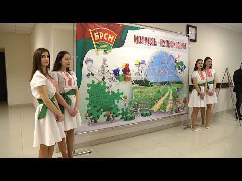 В Гомеле прошел пленум областного комитета БРСМ видео