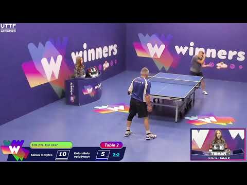 Winners League  19.08.21 Batiuk Dmytro - Kolomiiets Volodymyr  14:00