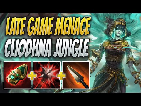 LATE GAME CLIODHNA IS TERRIFYING! Cliodhna Jungle Gameplay | SMITE Conquest