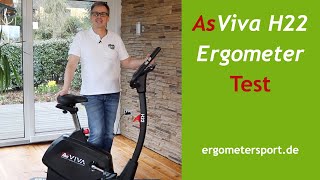 Asviva H22 Ergometer Test | ergometersport.de