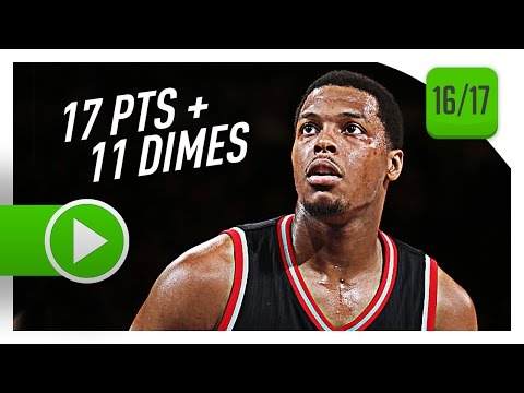 Kyle Lowry Full Highlights vs Knicks (2017.04.09) - 17 Pts, 11 Ast, 7 Reb