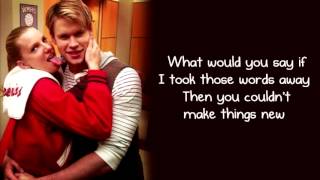 Glee - More Than Words (Lyrics)