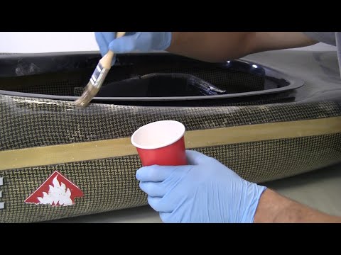 How to Repair a Damaged Composite Canoe or Kayak - Carbon/Kevlar Fibre