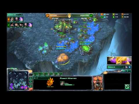 SC2 - Gamecom Open - Round 3 - vileHawk vs sixjaxViBE G1 ****