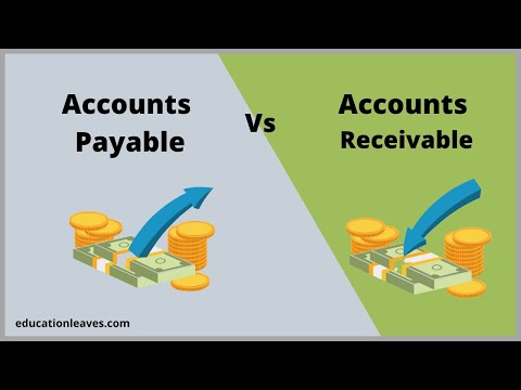 Accounts payable vs Accounts receivable | Difference between Accounts payable & Accounts receivable