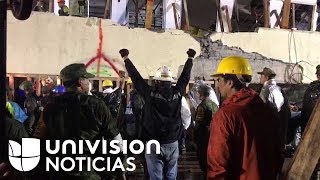 “Se siente muy desgastada”: Socorrista escuchó a niña atrapada en escuela por el sismo de México