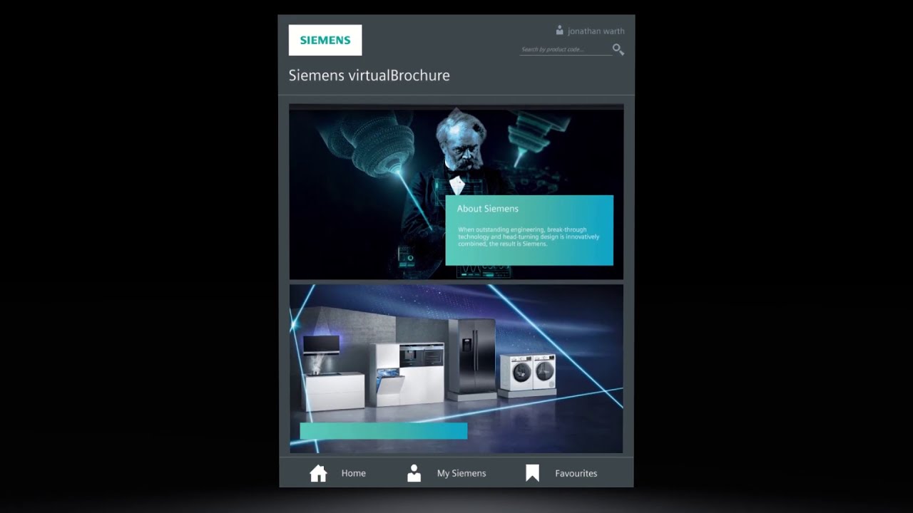 Siemens Virtual Brochure Preview