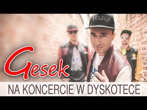 Gesek - Na koncercie w dyskotece (Oficjalny teledysk)