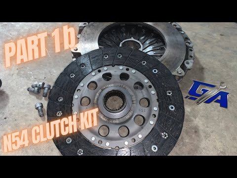 Part 1b BMW N54 Clutch Remove Replace - SM FLYWHEEL PROBLEM!?