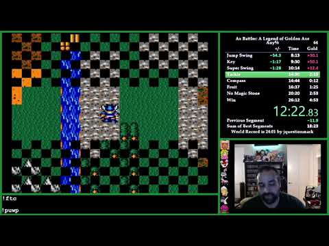 Ax Battler: A Legend of Golden Axe Any% in 24:10