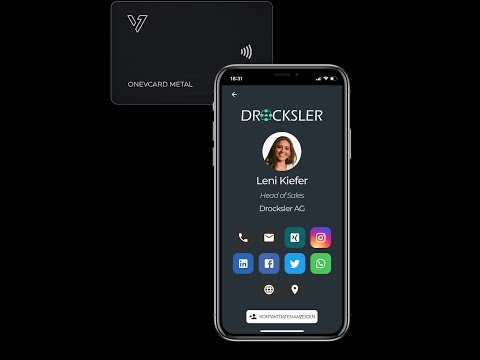 oneVcard - smart business card
