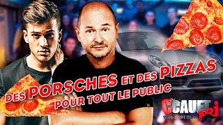 Cauet et David Carreira négocient des Porsches et des pizzas pour tout le public - C’Cauet sur NRJ