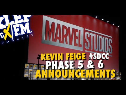 FULL Phase 5 & 6 Audience Reaction | SDCC Marvel Studios