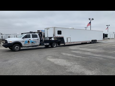 Hotshot Trucking-  NEW 53’ 3 Car Enclosed Trailer