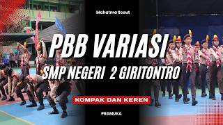 Download lagu PBB Cool and Compact Formation Variations of Scouts of SMP Negeri 2 Giritontro mp3
