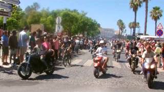 preview picture of video 'Desfile da Concentração Motard de Faro 2014'