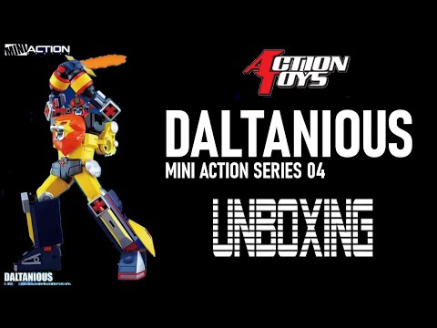 Daltanious - Mini Action Series 04 by Action Toys - Unboxing