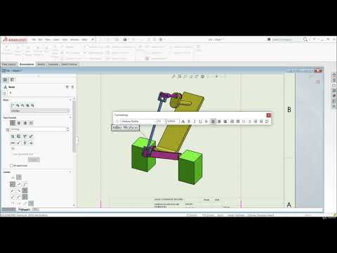 Solidwork Linked Notes ~ Solidworks Training Tutorial Day 147