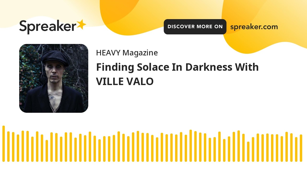 Finding Solace In Darkness With VILLE VALO - YouTube