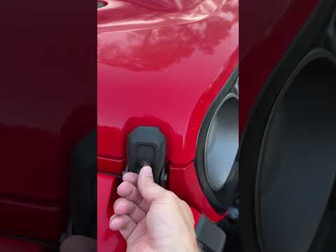 Anti-Theft Hood latches with key locks installed on my Jeep Gladiator Rubicon w/trail camera