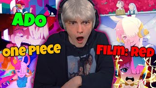Reacting to ADO 'One Piece Film: Red' for THE FIRST TIME