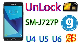 SAMSUN Galaxy J7 Perx UnLock SIM Card SM-J727P | SPRINT/Boost Mobile | BY-Global Unlocker