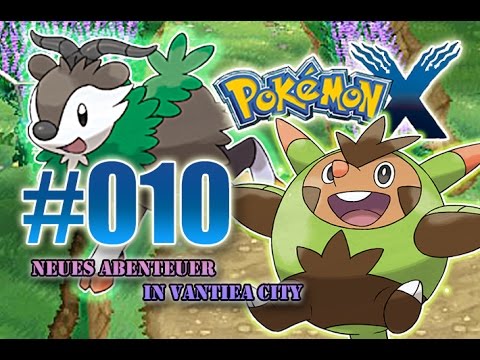 Let's Play Pokemon X - Nr.10 - Neues Abenteuer in Vantiea City  - [Deutsch] [HD]