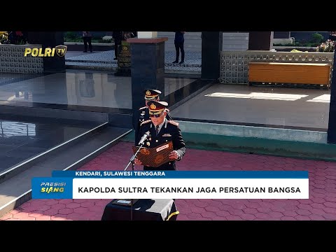 POLDA SULTRA LAKSANAKAN UPACARA HARI KESAKTIAN PANCASILA