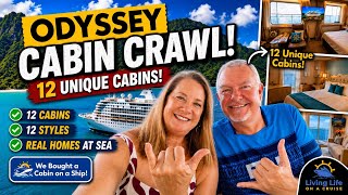 How People REALLY Live on Villa Vie Odyssey | 12 Cabins, 12 Styles