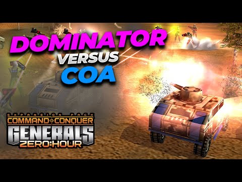 1v1 DoMiNaToR vs Coa | Generals Zero Hour
