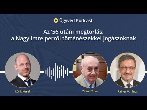 146. Az '56 utáni megtorlás: a Nagy Imre perről történészekkel jogászoknak