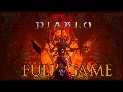 Diablo 4 - Longplay Full Game Walkthrough [No Commentary] 4k
