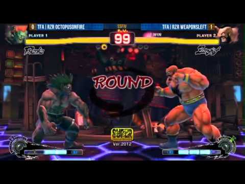 [08/04/12] MICHIGAN MASTERS 2012: SSF4: TFA|RZR OctopusOnFire vs. TFA|RZR WeaponsLeft