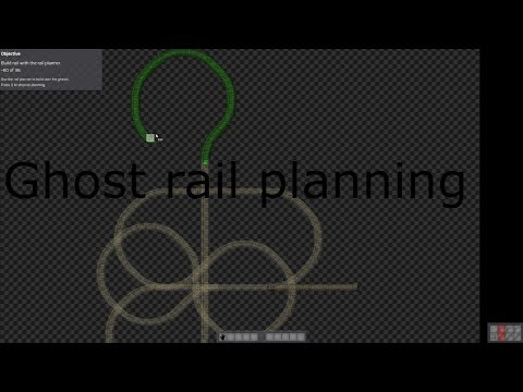 Ghost Rail Planning | Factorio | Eps 20