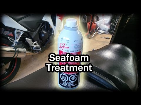 How to Use Seafoam on a Motorcycle with Carbs - Honda Nighthawk 450