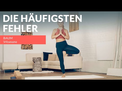 Häufigste fehler bei der Yoga Übung — Baum