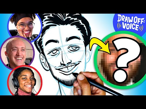 藝術家根據聲音畫出一個陌生人（邁克爾）--畫出聲音。 (Artists Draw A Stranger Based On Voice (Michael) • Draw-Off Voice)