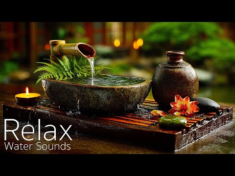 Soothing Relaxing Music & Water Sounds 🍃 Peace of Mind, Anxiety Relief