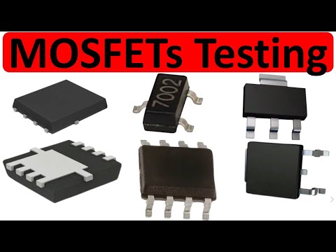 How to test mosfet using multimeter - SMD mosfet testing