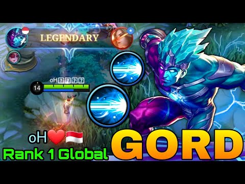 Deadly Mystic Gush! Supreme No.1 Gord Legendary Play! - Top 1 Global Gord by oH❤️🇮🇩 - Mobile Legends